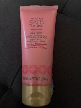 Mary Kay Satin Hands Nourishing Shea Cream - Pink with Gold Cap